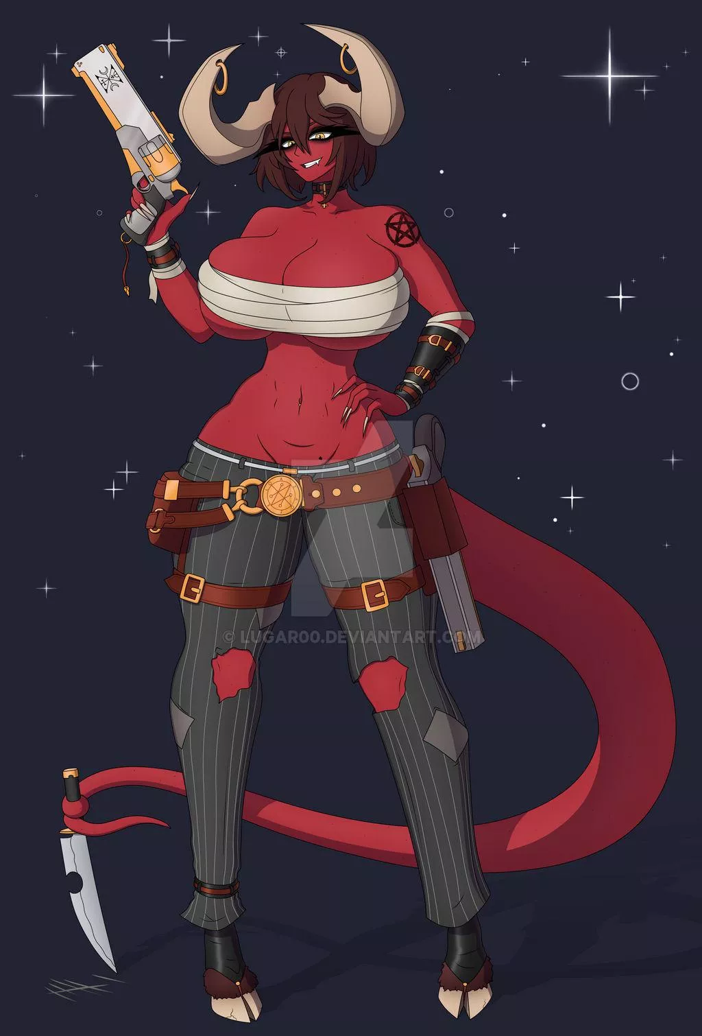 Azazel - Hellborn Hunter posted by LUGAROO-ART