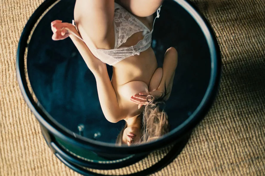 Babe in a bucket posted by bubblrisback