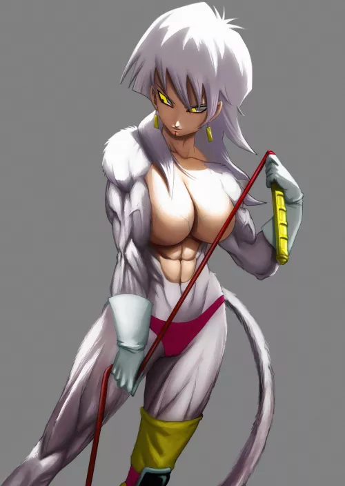 Baby Fasha SSJ4 (Elitenappa) by cesaro07