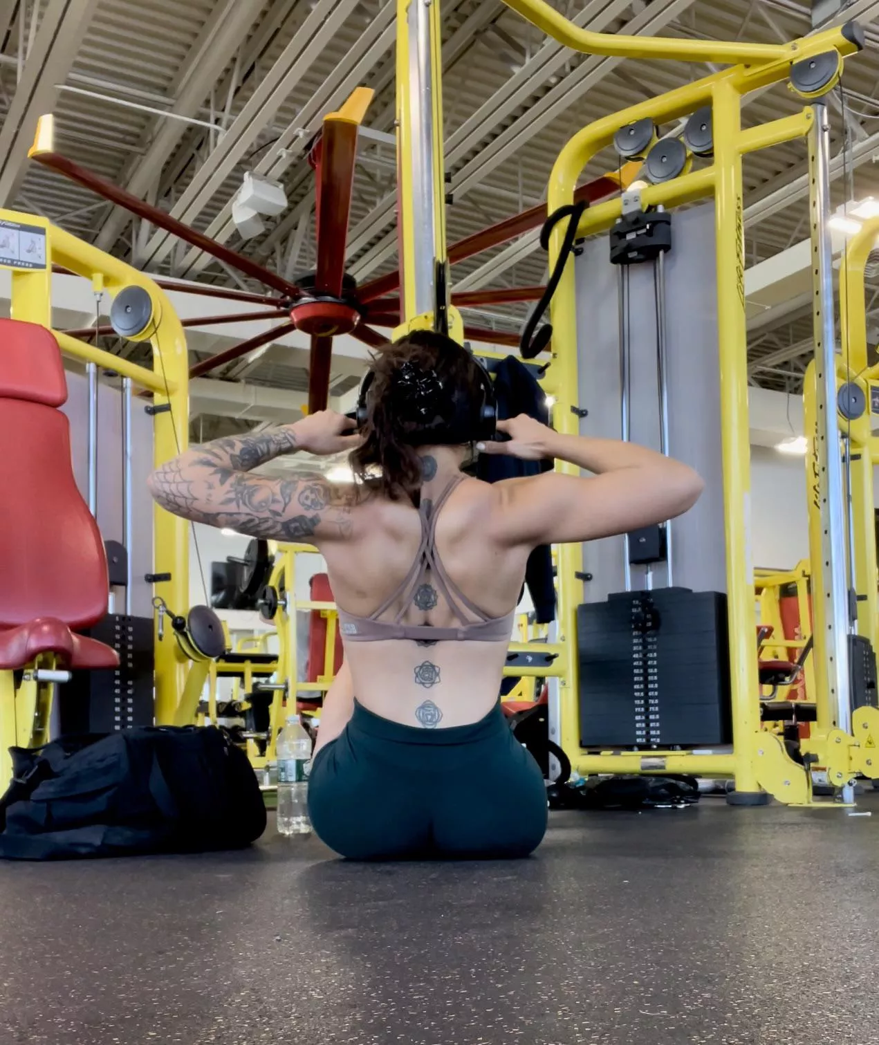 back and bis today. what are you training? posted by planteaterliftchick