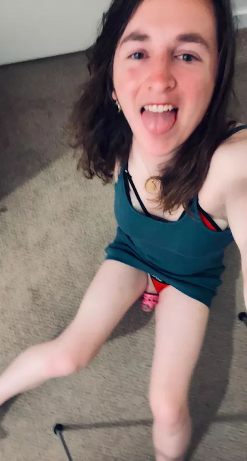 Back at it 😛✌🏻 by SissyMadeline924