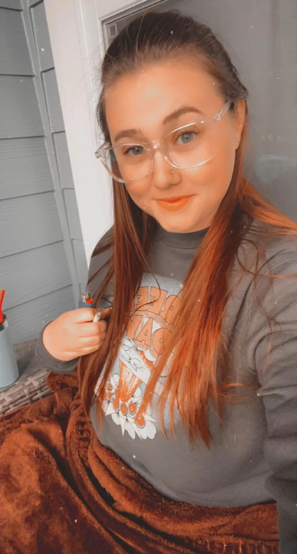 Back porch chillin. Join me? posted by Texsmikibabe