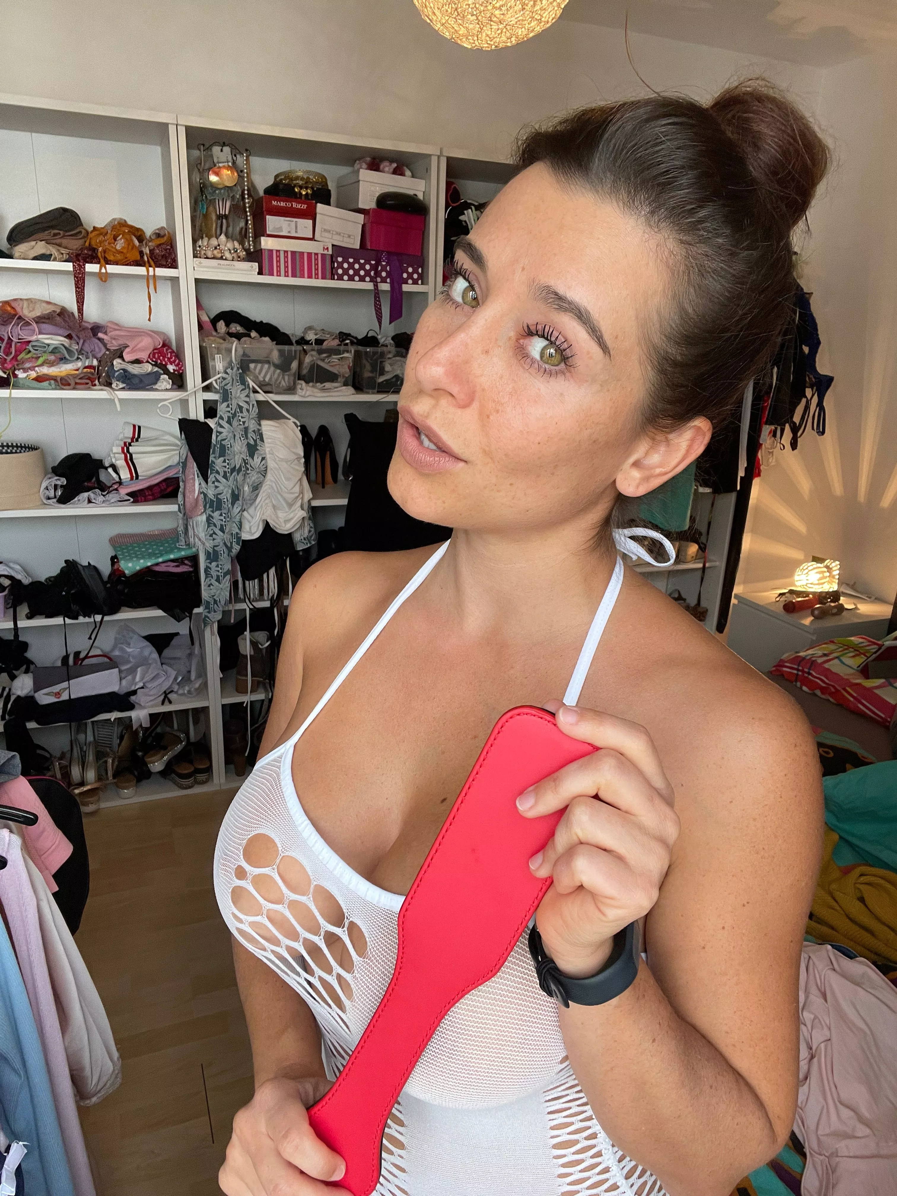 Bad boys get a slap on the cock 😈 posted by Estephania_Ha