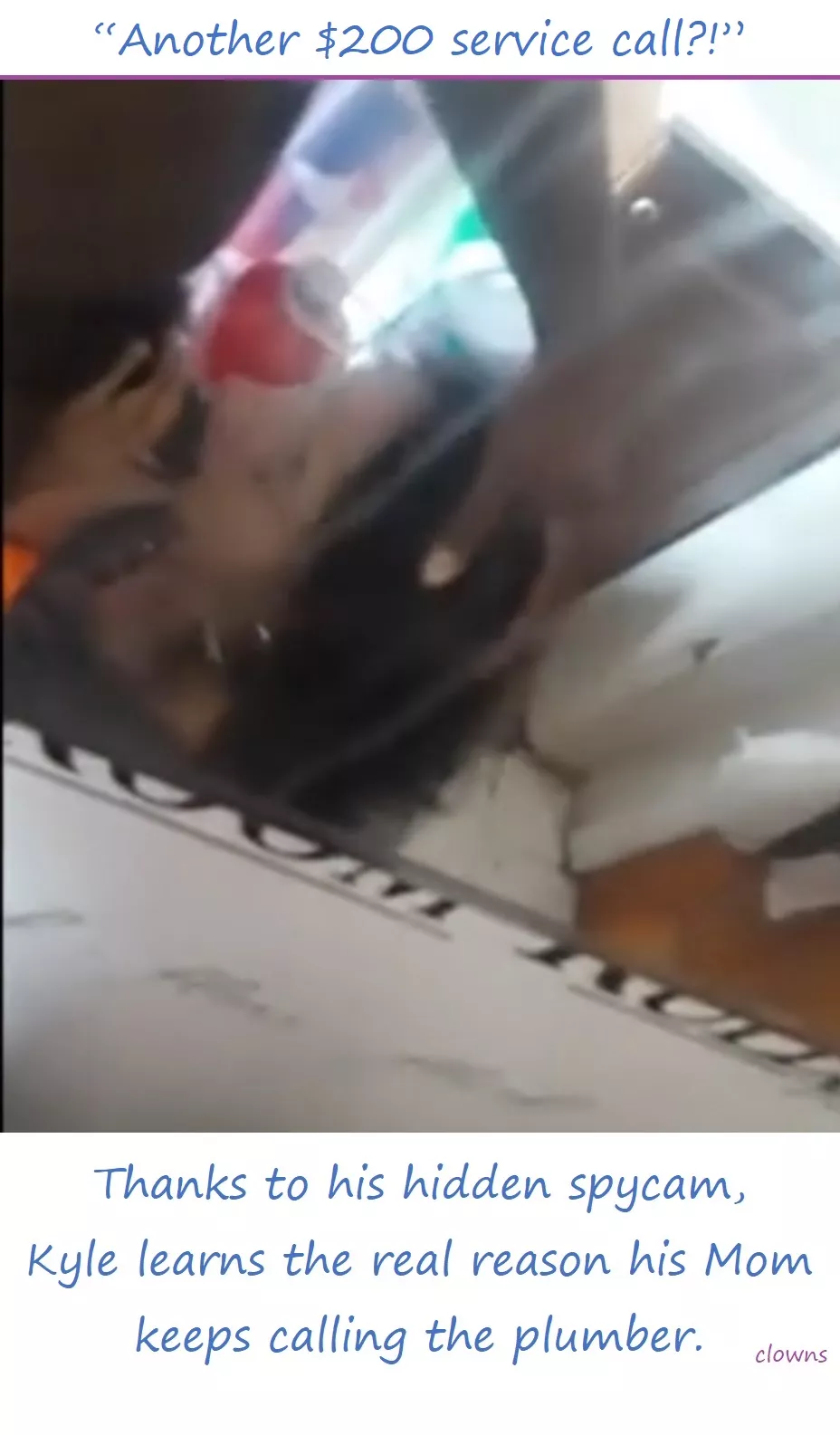 Bad mom! posted by clowns4mom