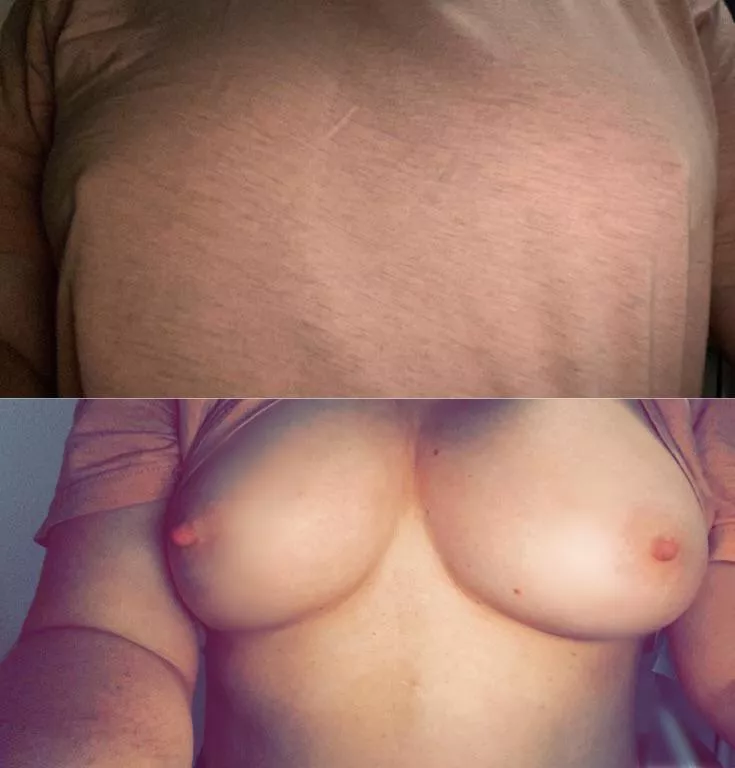 Baggy shirts can be a little deceiving.. posted by Montana_Mare