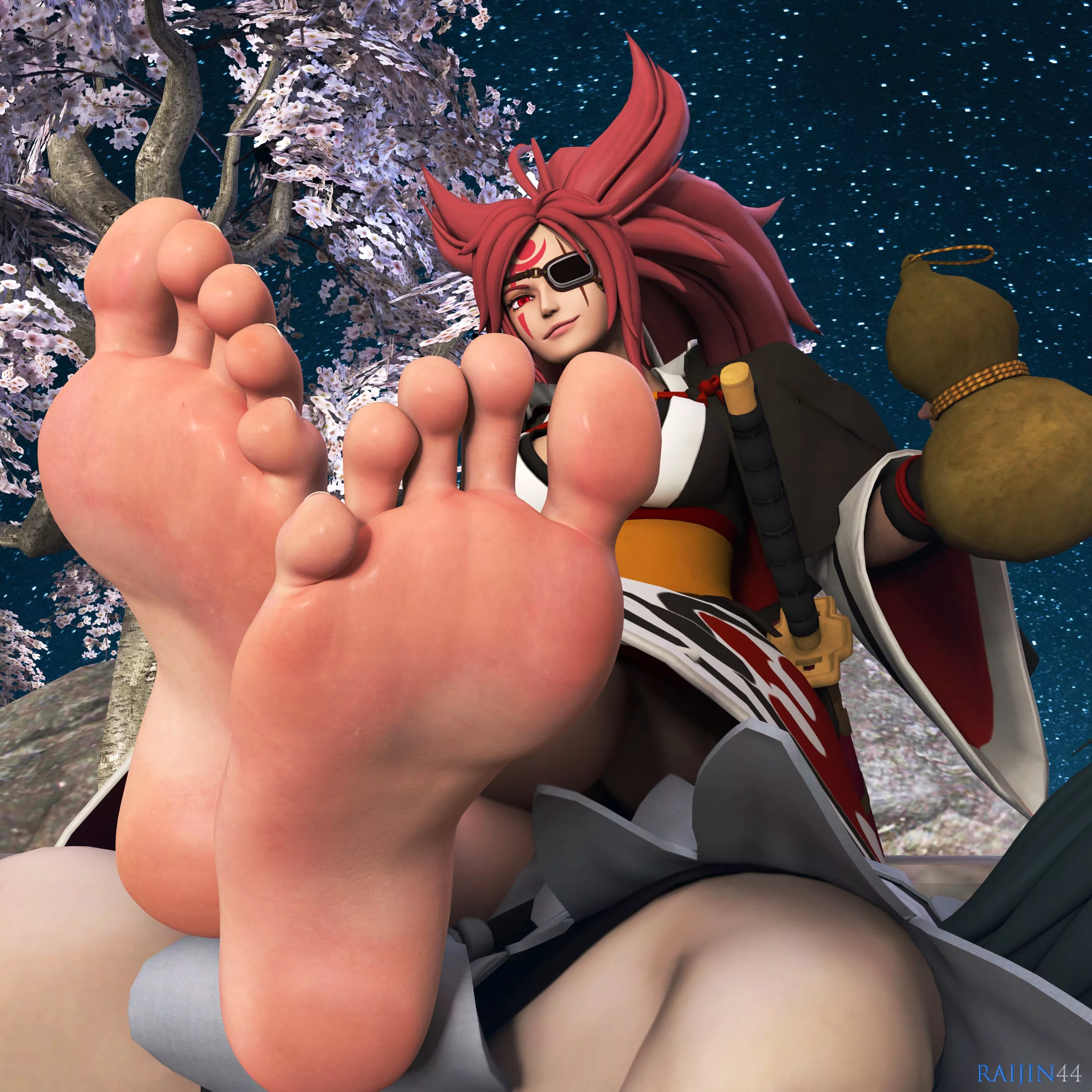 Baiken's Soles (Raijin44) [Guilty Gear] posted by Lachryma_ud