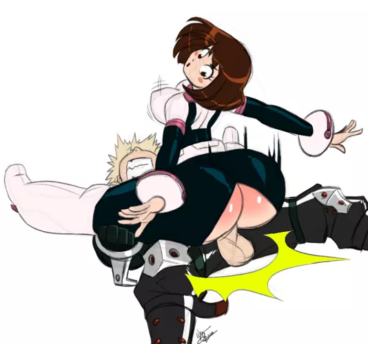 Bakugo having HEAVY sex with Ochako (Aeolus06) by AlKo96