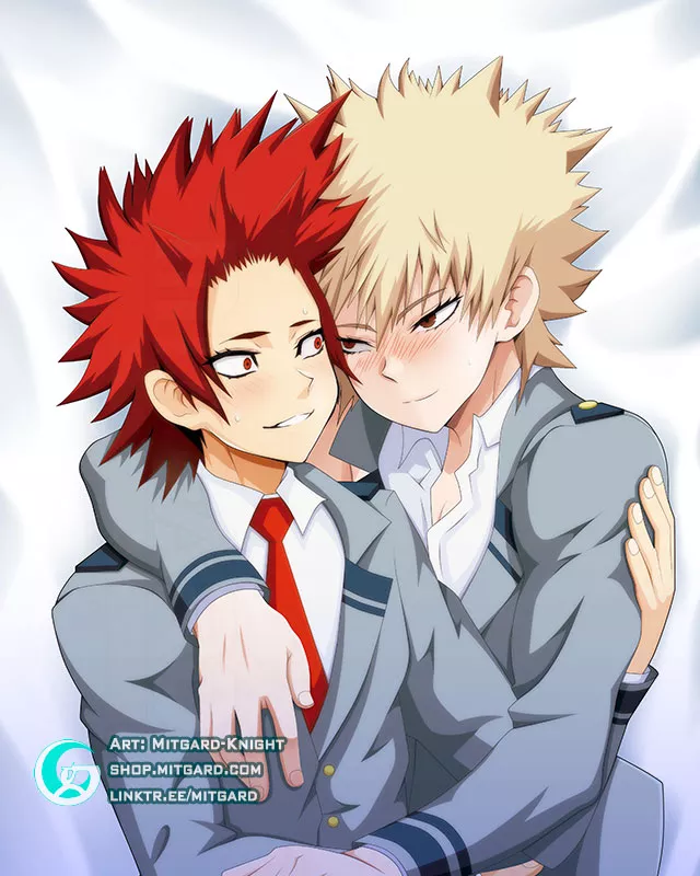 Bakugo Katsuki X Eijiro Kirishima (My Hero Academia) (Mitgard-knight) posted by SuperTejon