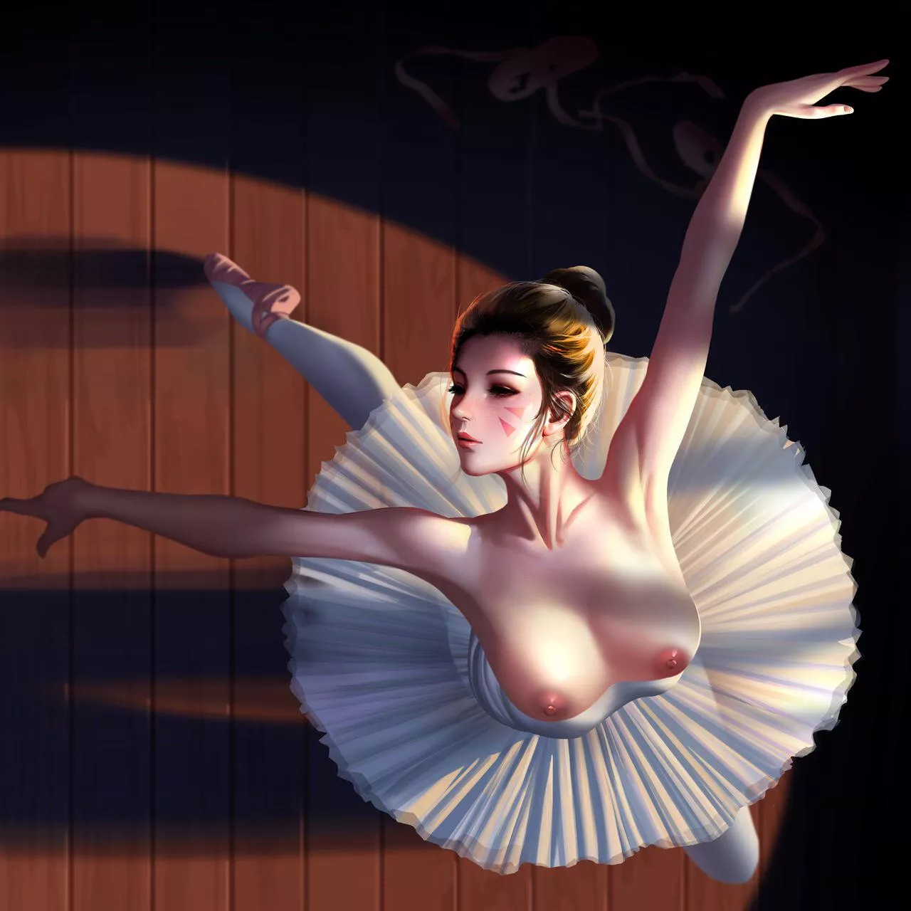 Ballerina D.Va (Liang-Xing) posted by INSUBORDINATION-BRUH
