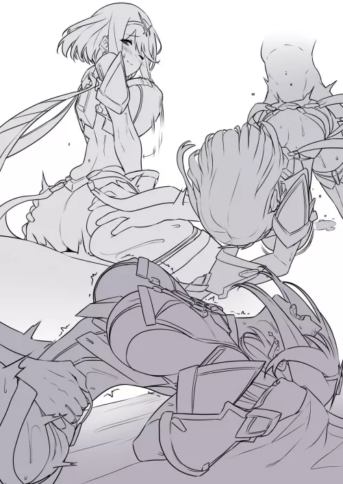 Banging Pyra In Different Positions by SecretMystogan