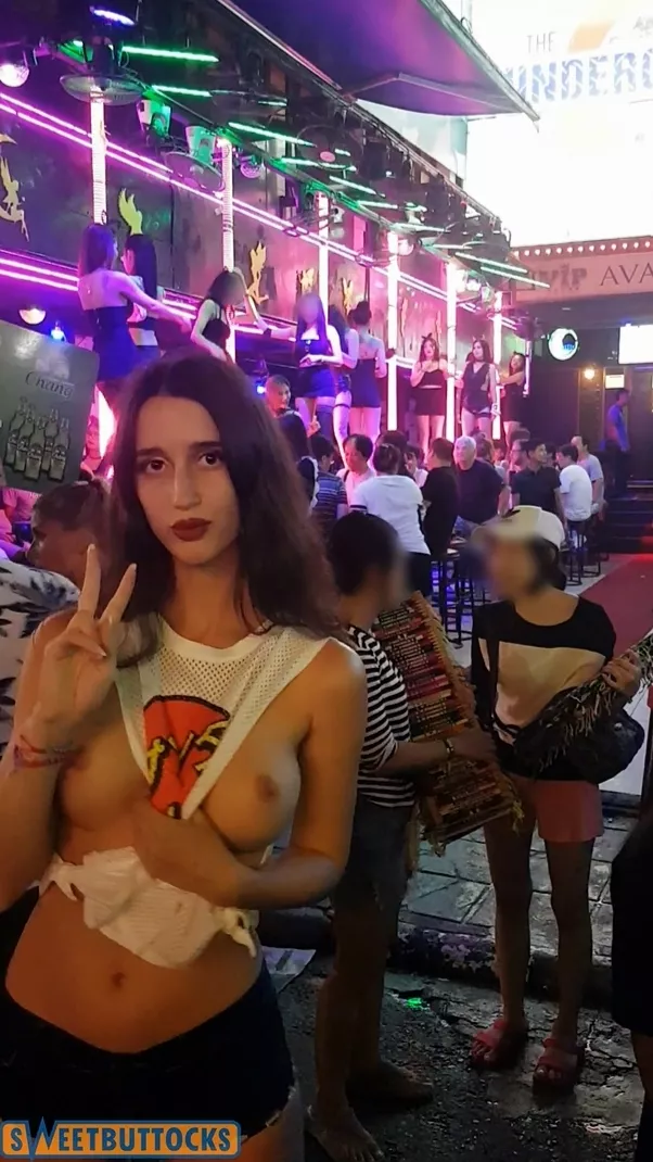 Bangla road on Phuket! posted by sweetbuttockss