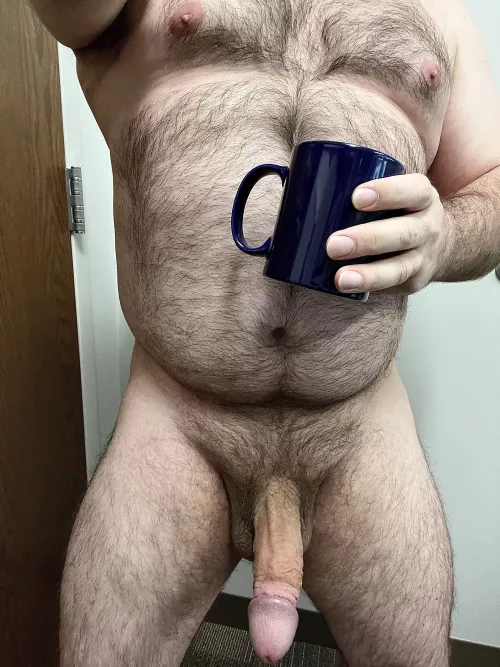 Barely making it through Monday, changing after having to walk in the rain. Care to warm me up? This coffee isn’t doing it. by yankee0094