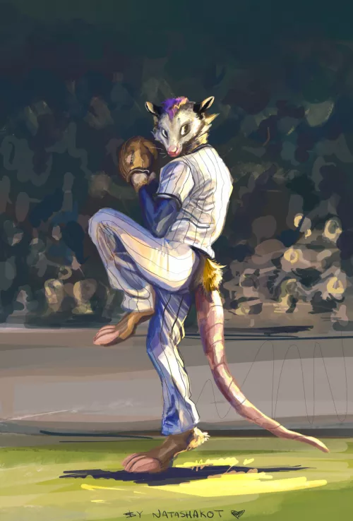 Baseball commission I finished recently! Feel free to dm me, commissions are open ! <3 by greengeckotyson