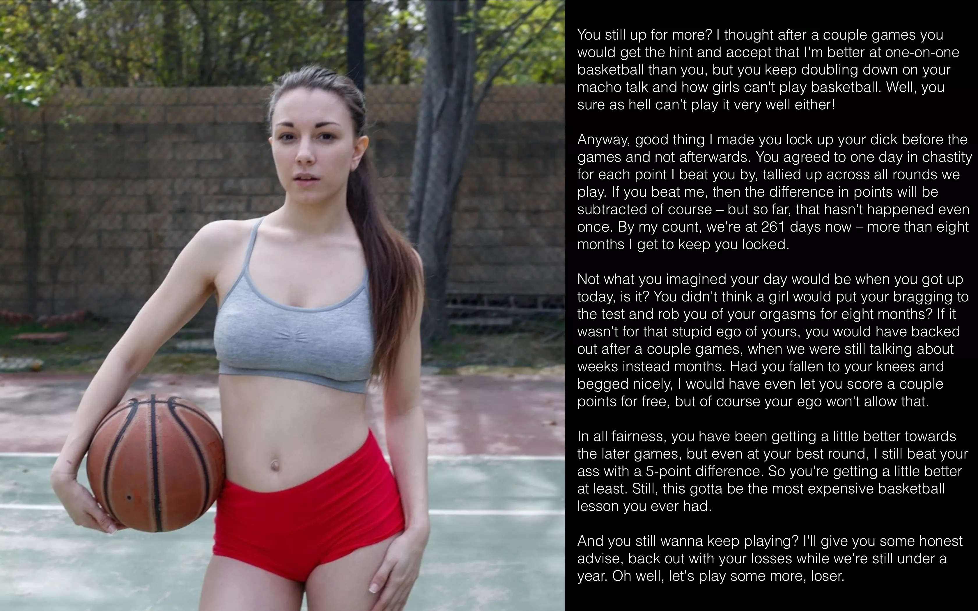 Basketball bet posted by Friedes_Evil_Twinsis