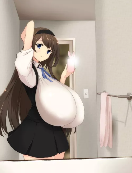 Bathroom selfie by Danteli23