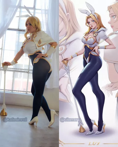 Battle Bunny Lux (cosplay by katiesimrell, art by citemer) by simrell