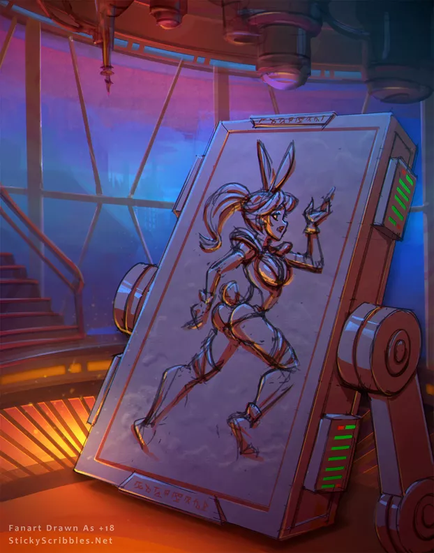 Battle Bunny Miss Fortune [F > Inanimate ] ( StickyScribbles ) posted by 24Emma