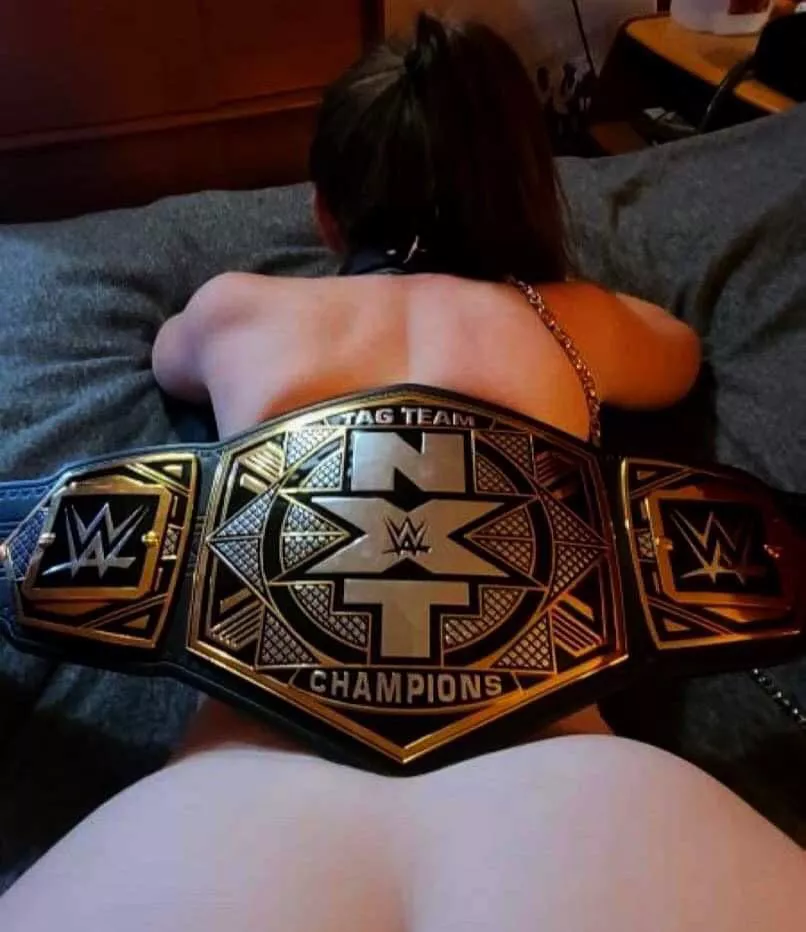 Bayley chained & ready to fuck posted by ILoveBimboFucktoys