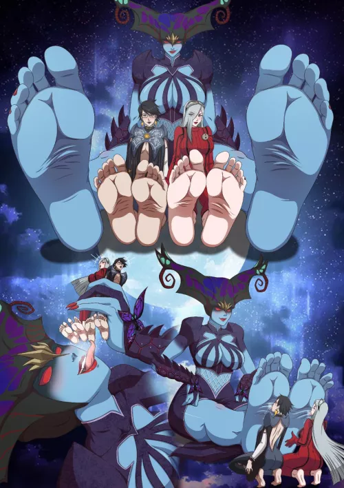 Bayonetta monthly debt. (Confettish-TDM)[Bayonetta] by Banime2019