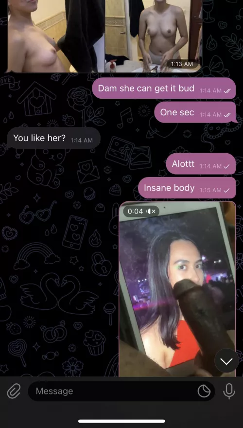 BBC Tributing your gf. Telegram: Mpluz by Kikmefortributes