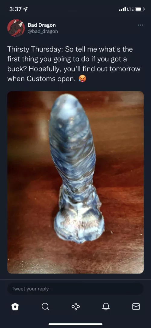 BD teases new model and confirms customs open tomorrow Mar 4th! Get hype! Looks like it'll be a deer cock 😍🦌 by mangofoxx