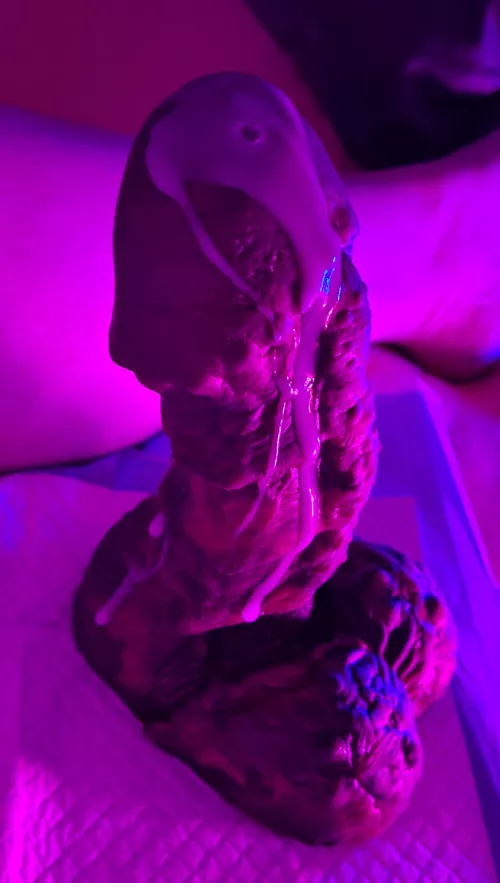 BD's cum lube really adds a whole 'nother level to playtime. 💦 by WannaMonkeyAround