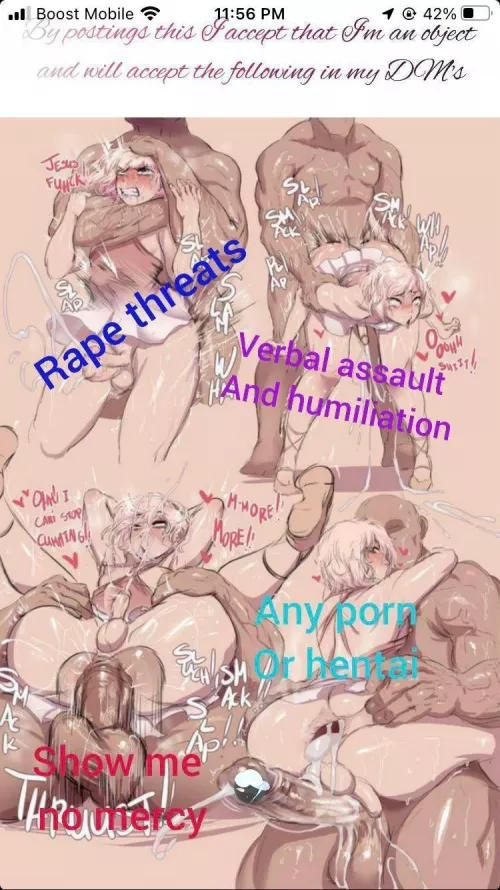 Be gentle with me? >\\\\> by UnknownPx7