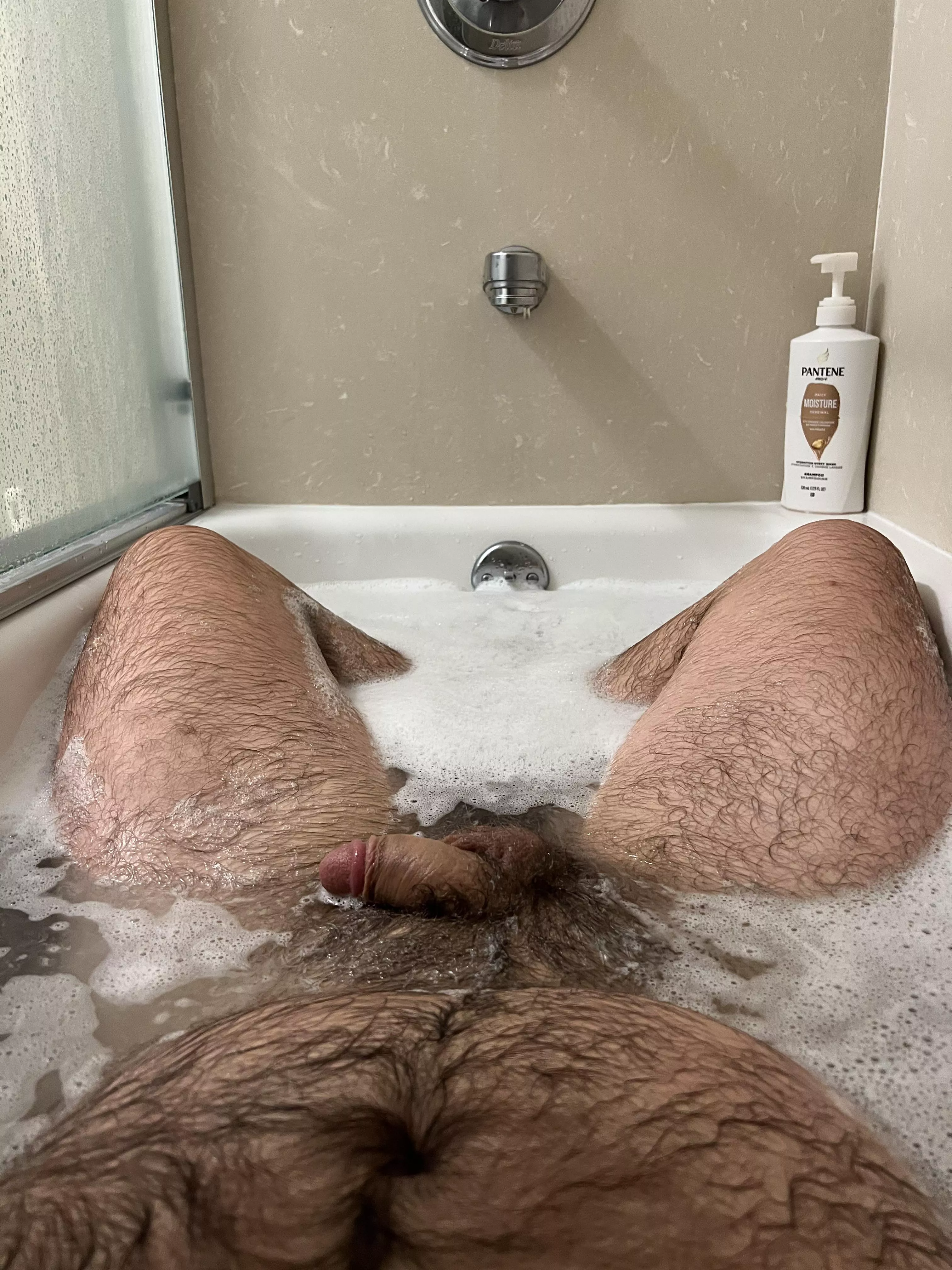 Bear in a tub 🧼 posted by hairyd00de