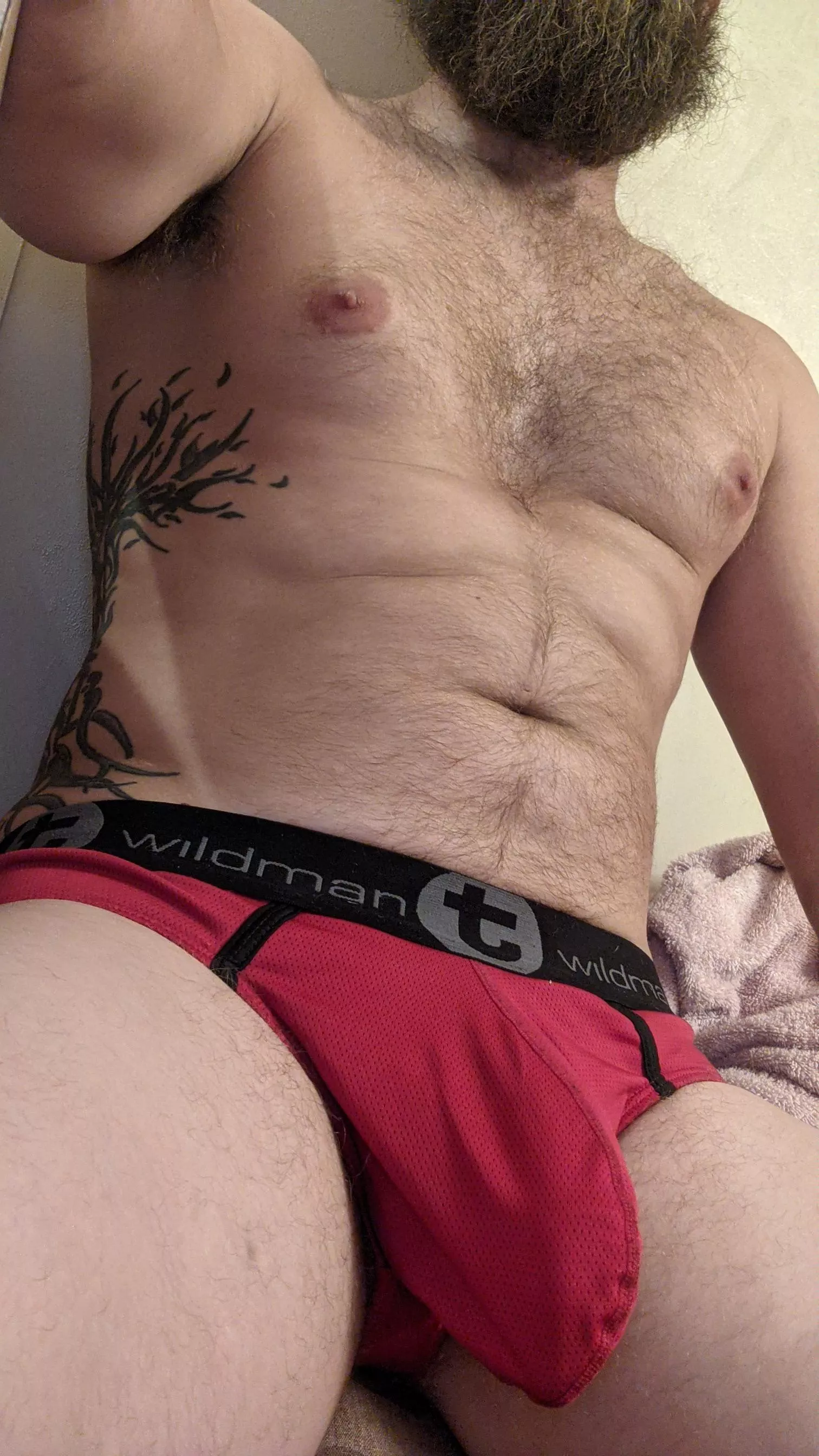 Beard and bulge....both seats are available posted by Connect_Confusion_53