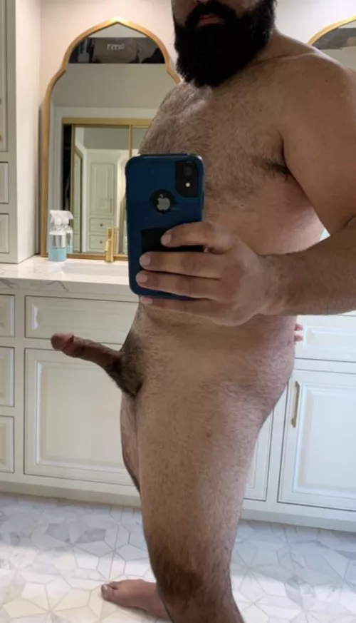 Bearded with a boner by Bigbeardedaddy