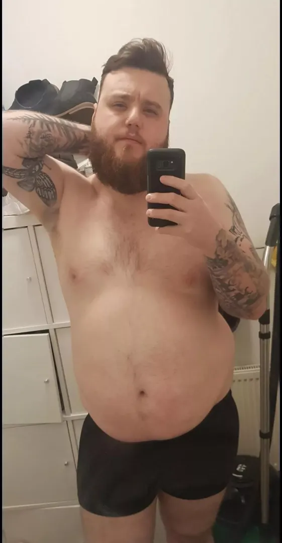 👀 bearded with tat's, some people like that🤘 posted by beardednchubbyguy
