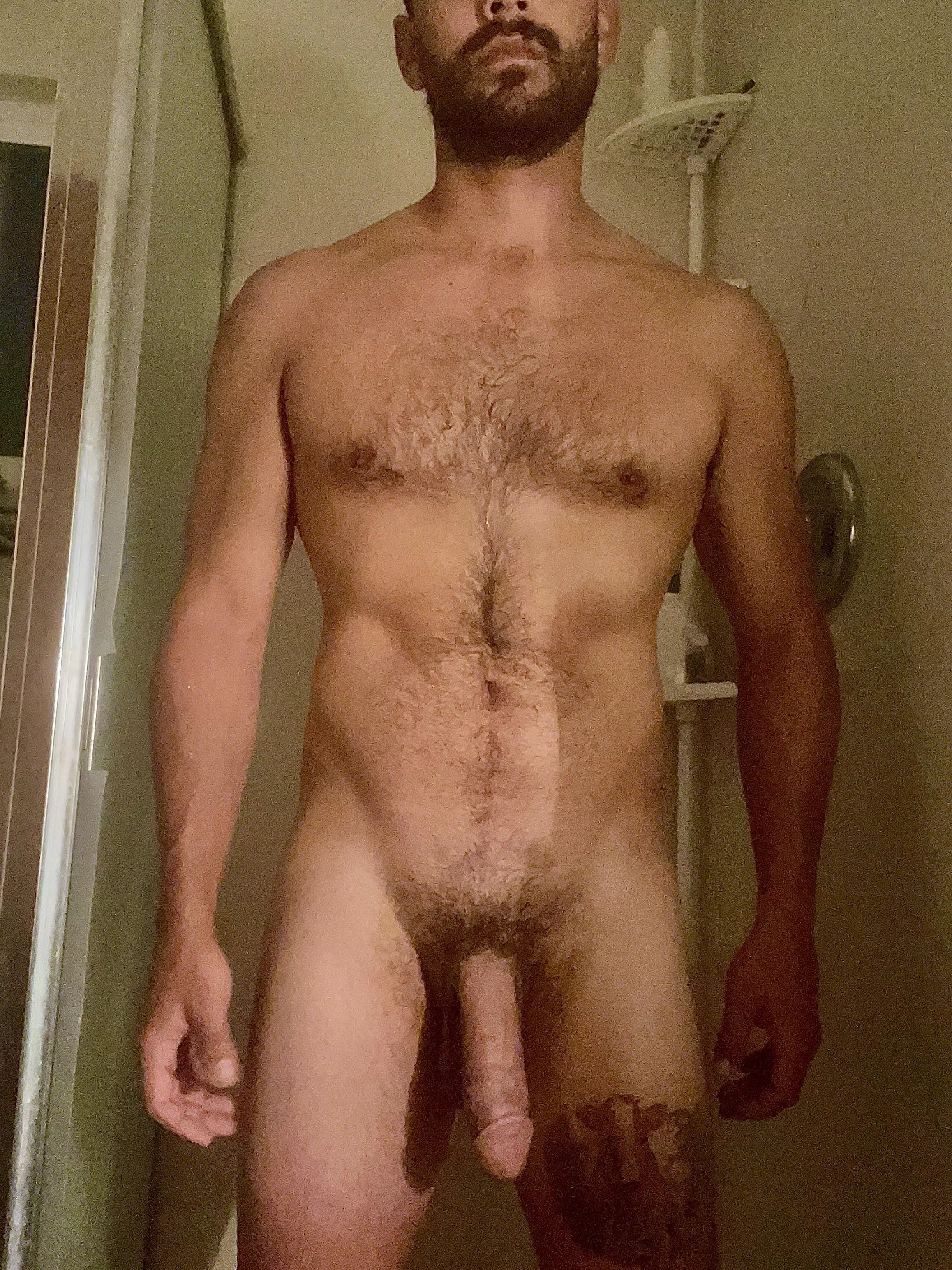 Beating the heat with a cold shower posted by brownboybrowneyes