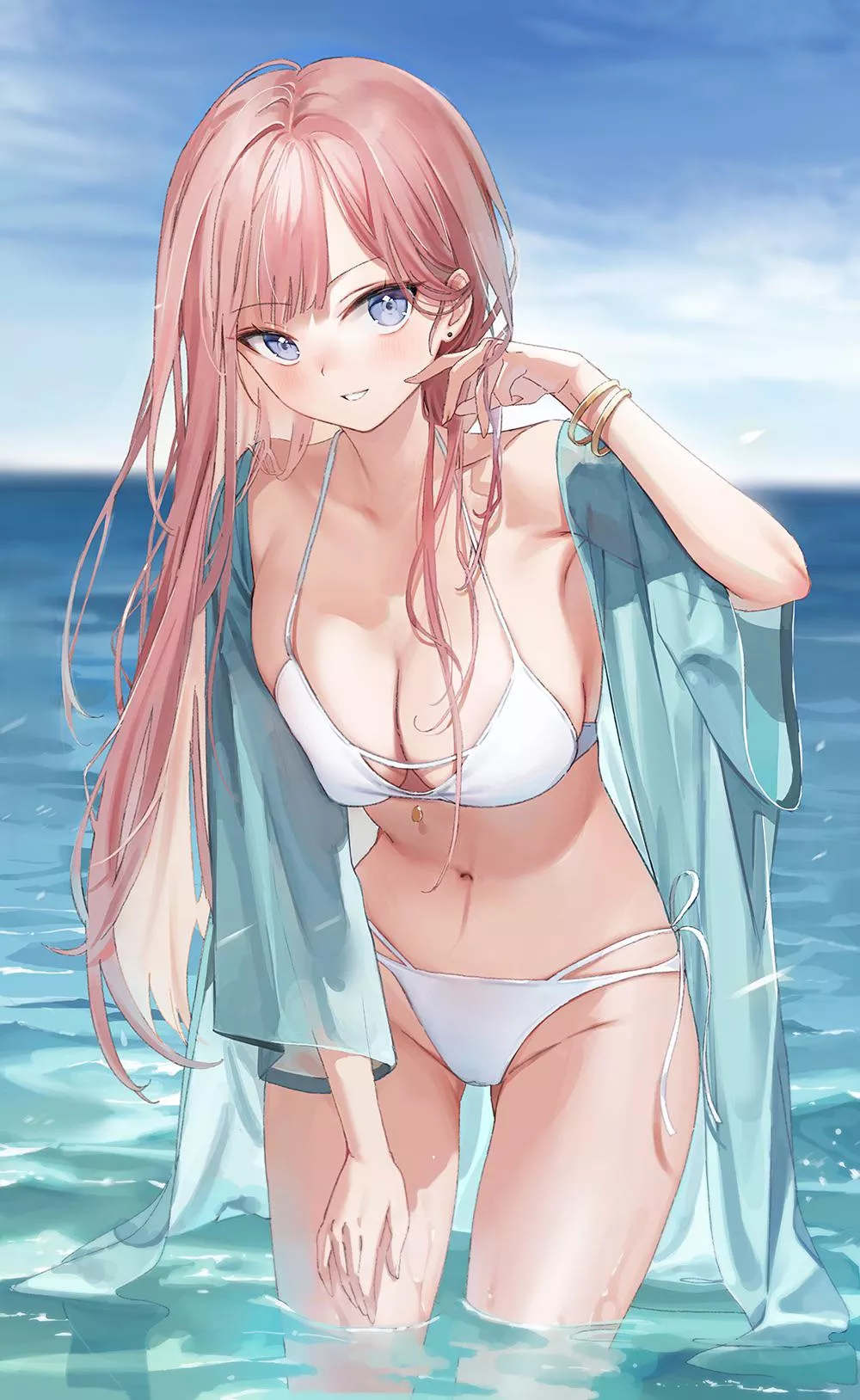 Beauty and the beach posted by maybeharu