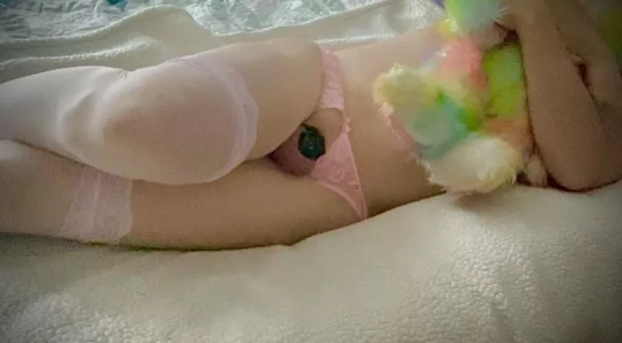 Bedtime ready with my favorite teddy 🧸 by boda1330