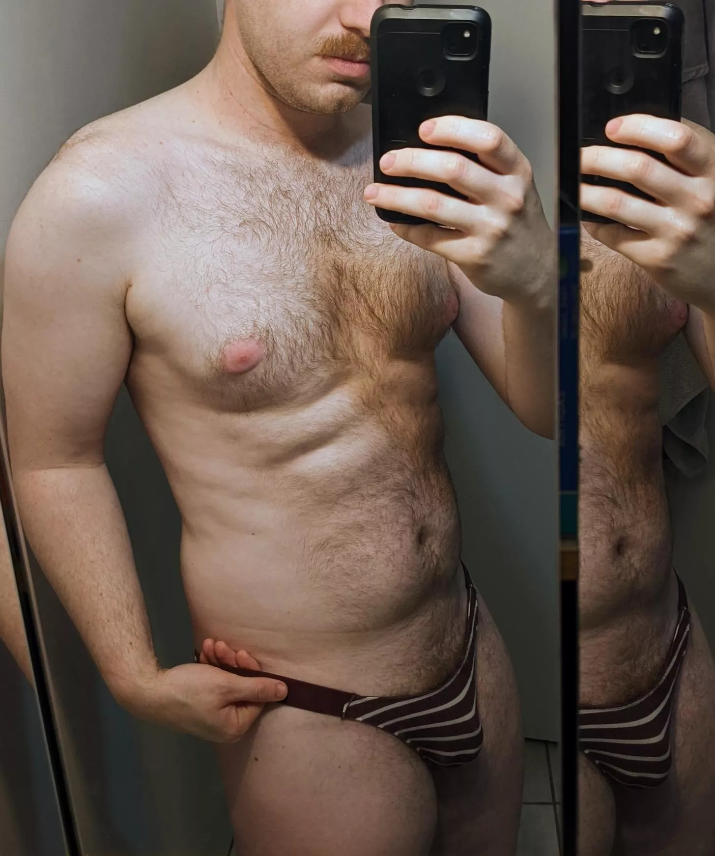 Been a while since I posted, but I looked good this morning. posted by Cleverthrowaway1848