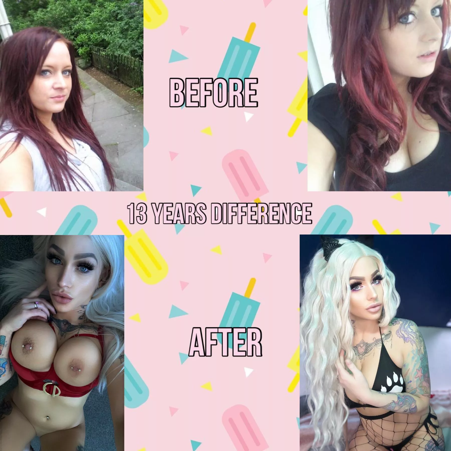 Before and after and still loads to come! Please Show some love I’ve had a terrible day and would should i have done next? posted by hot_wife_skyler