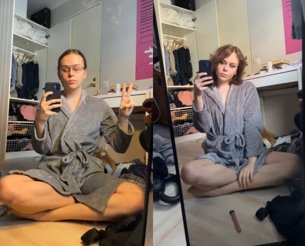 Before and after makeup 💕 by imaginarypixiegf