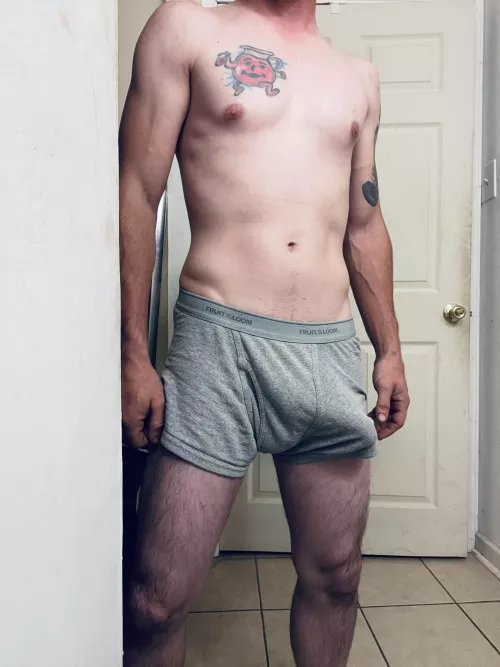 Before I shower 😉 by Milfscout