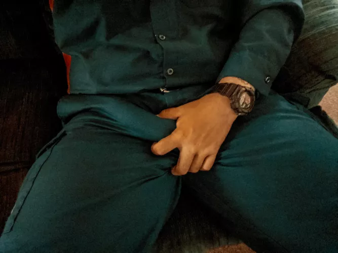 Before leaving for work. by Background_Weight_88