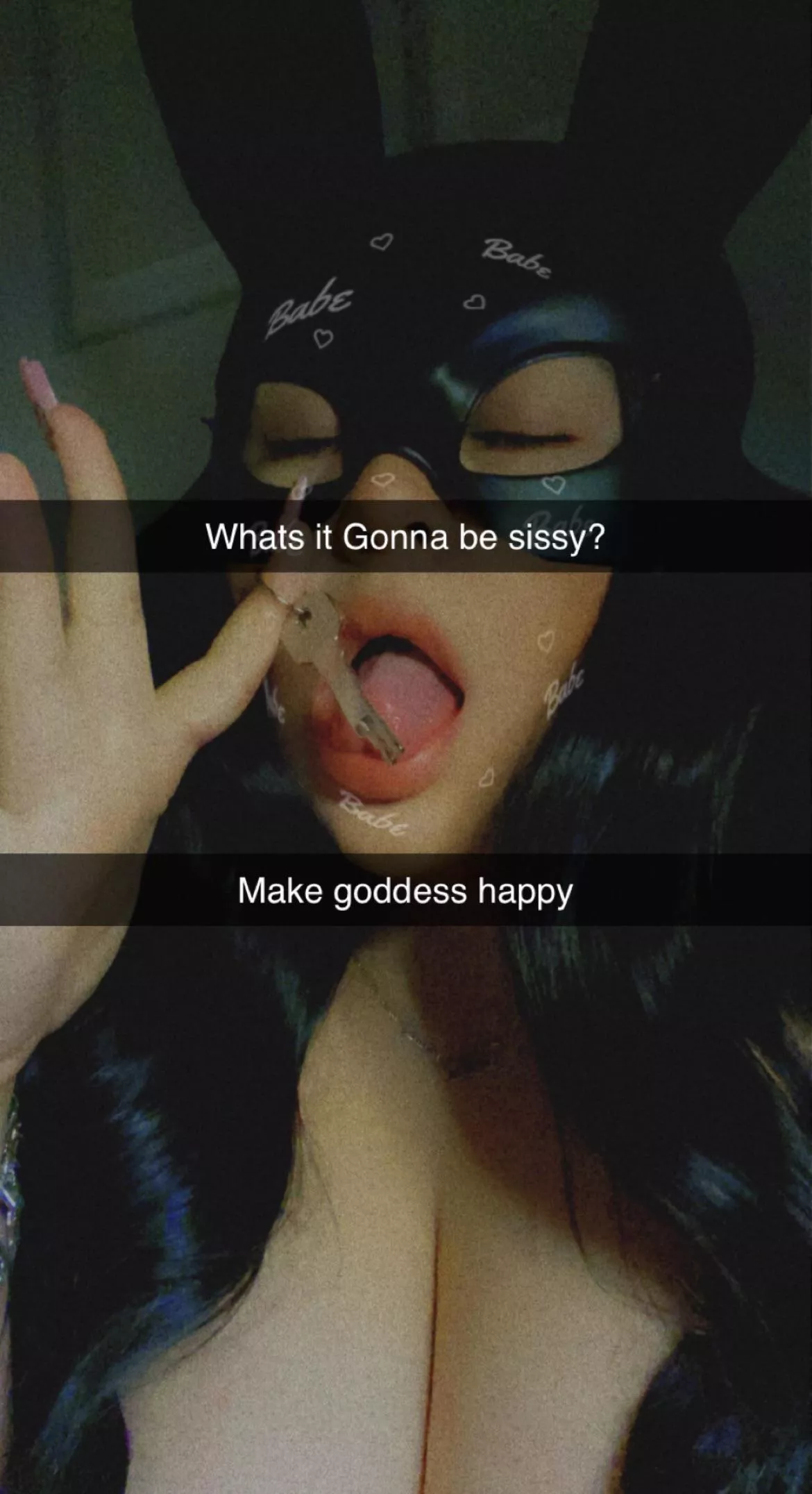 Beg to give me everything. posted by goddessfuego