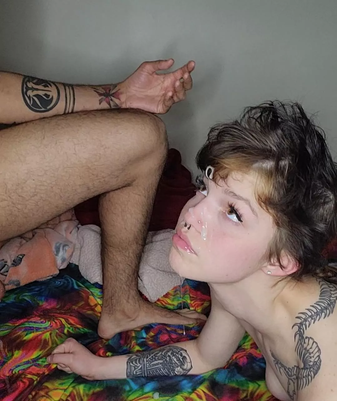 begging daddy for more cum. posted by desiluva