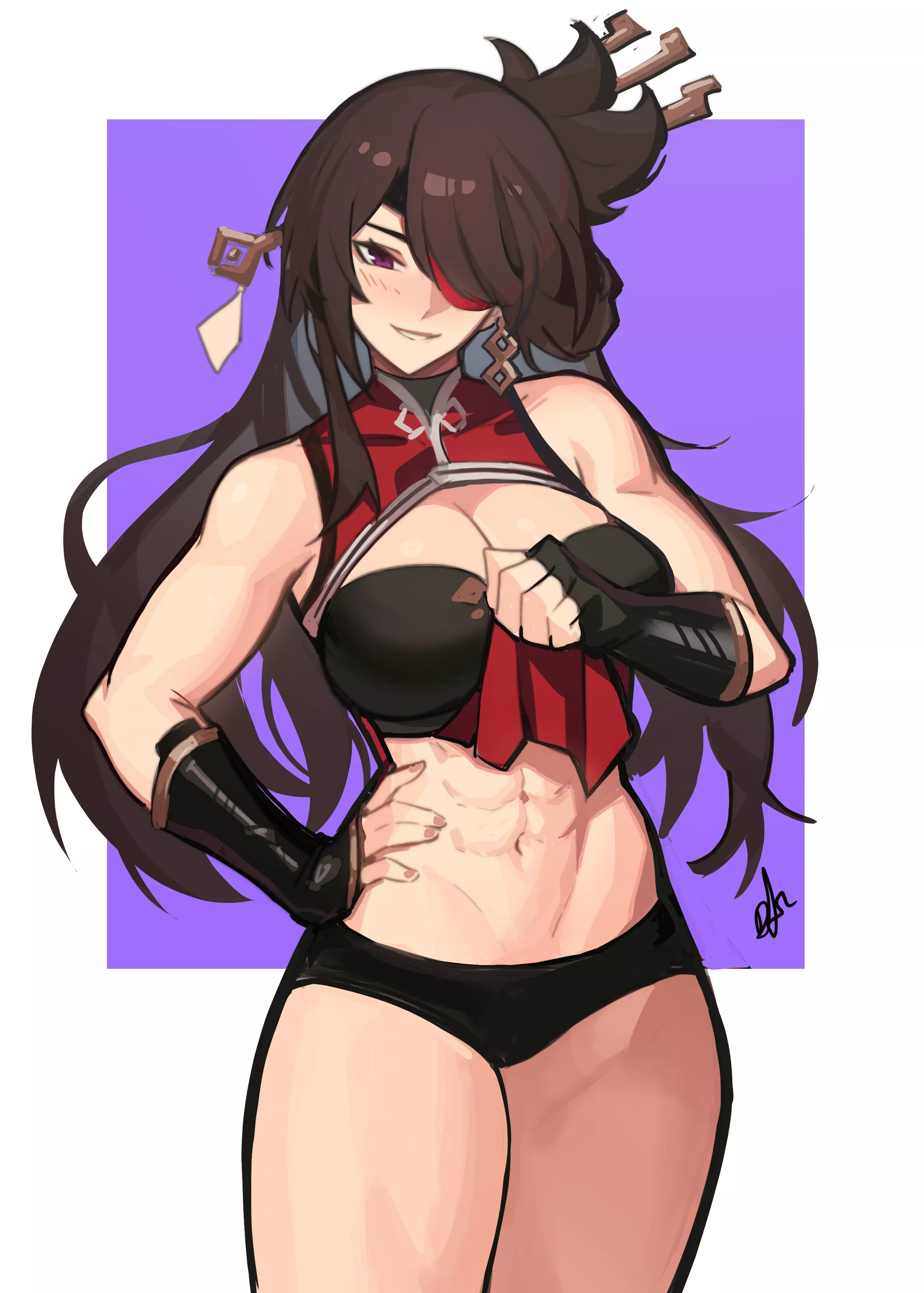 Beidou (Distrbeachboy) [Genshin Impact] posted by coldburgers