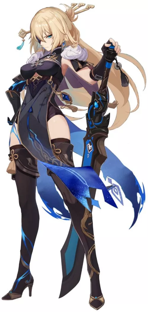 Beidou X Dainsleif (Genshin Impact) by OperatorDaddy