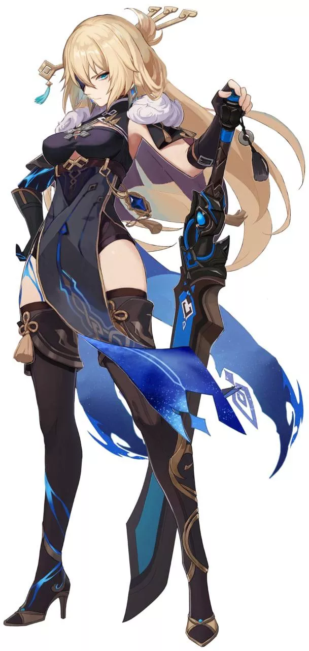 Beidou X Dainsleif (Genshin Impact) posted by OperatorDaddy