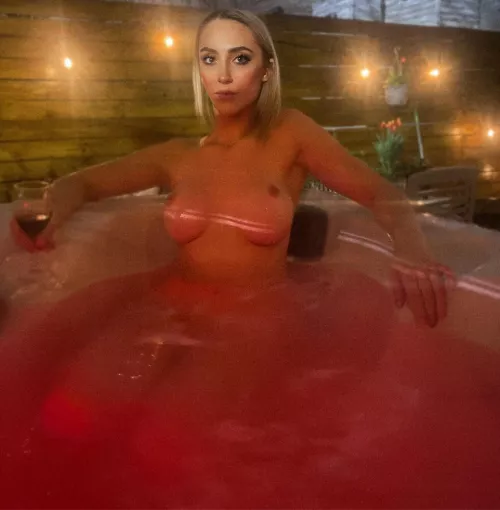 being a naughty slut in the hottub by ASU_Eve