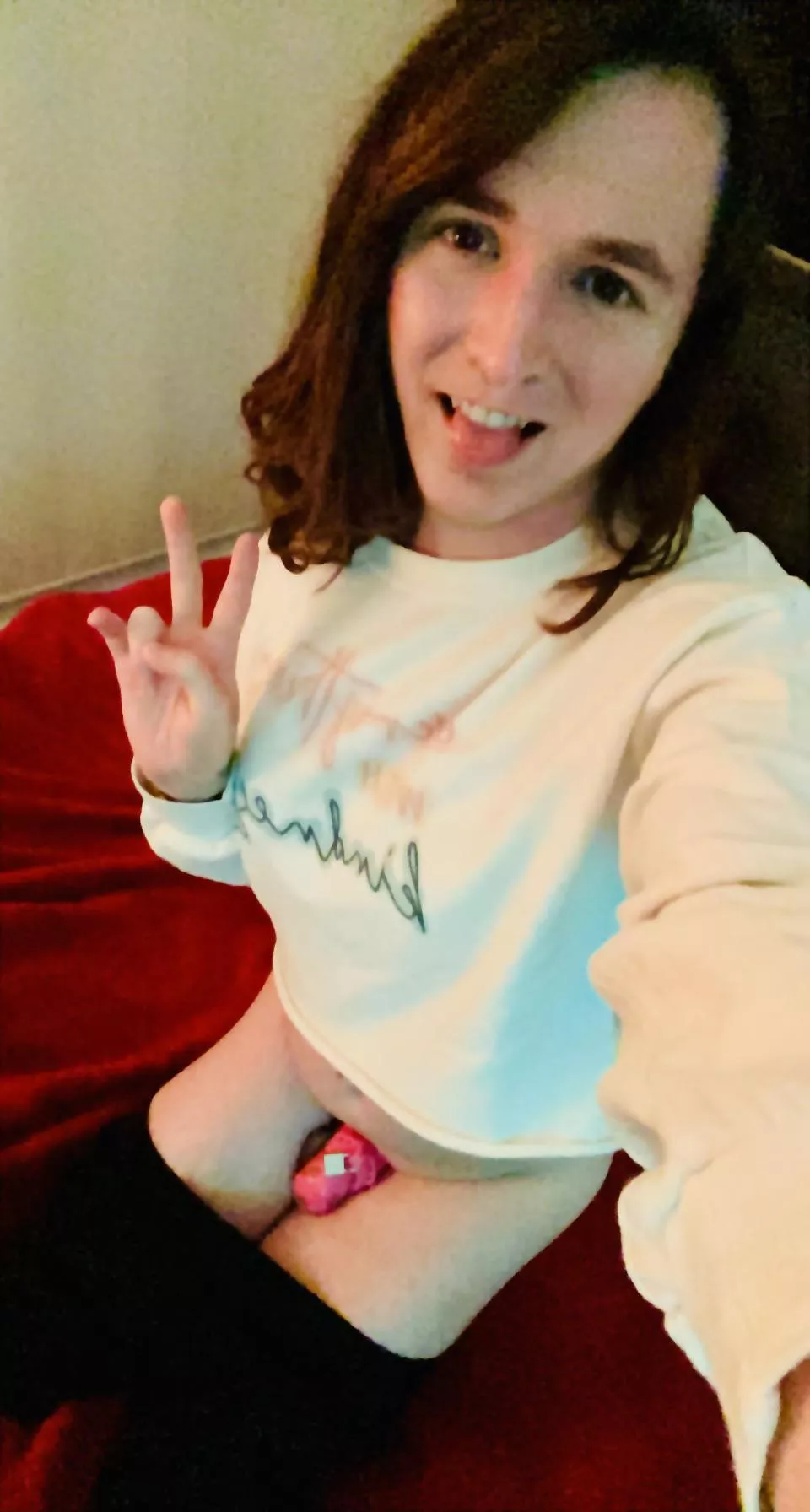 Being in a cage makes everything so much better!🔒🤪✌🏻 posted by SissyMadeline924