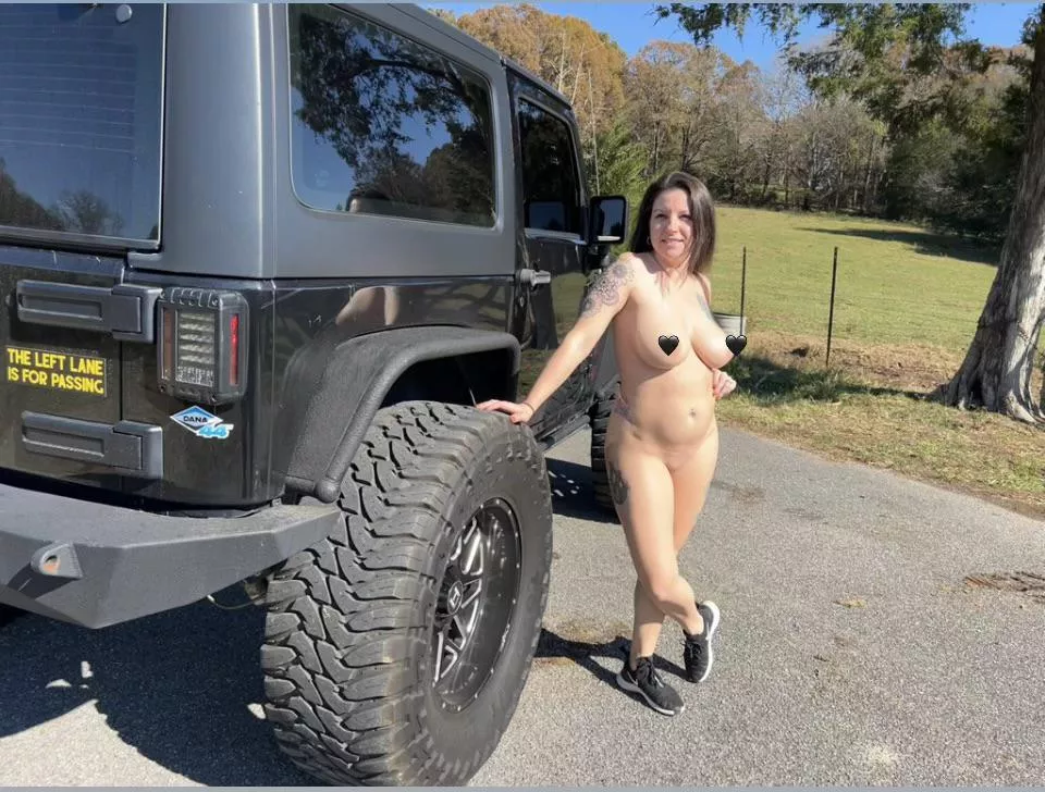 Being outside naked is one of my favorites! 🤗 posted by HairlessRabbits