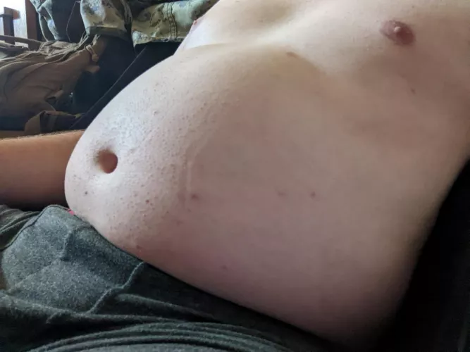 belly button wanted to say hello ☺️ by Apprehensive_Chart49