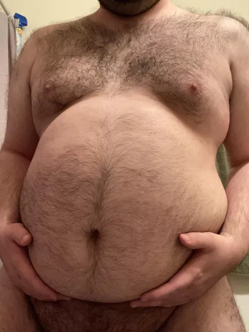 Belly rubs will help me grow, so don’t stop touching me by TheLazyHermit11