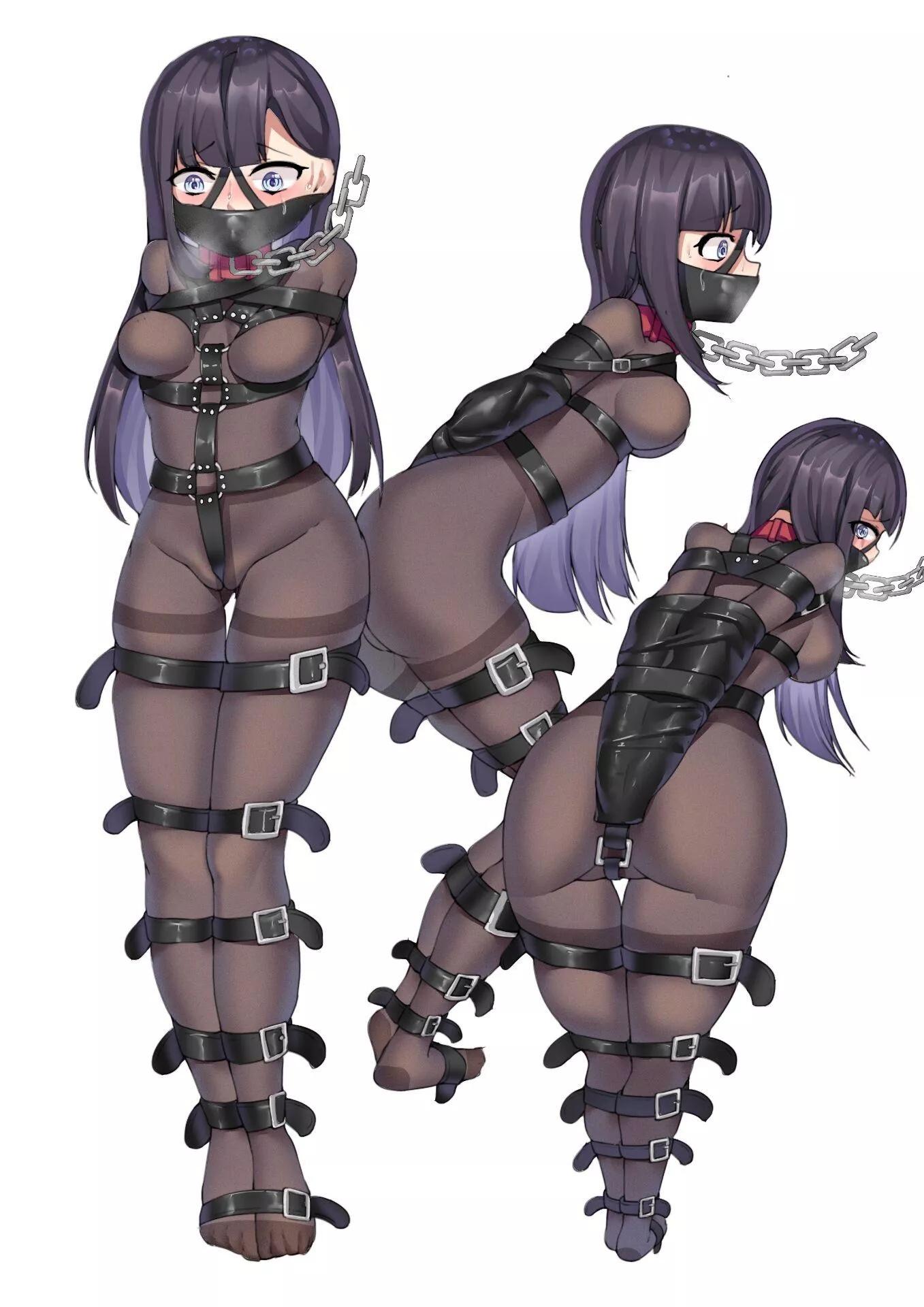 Belts and latex is a great combo 💖 posted by patheticlittlesub